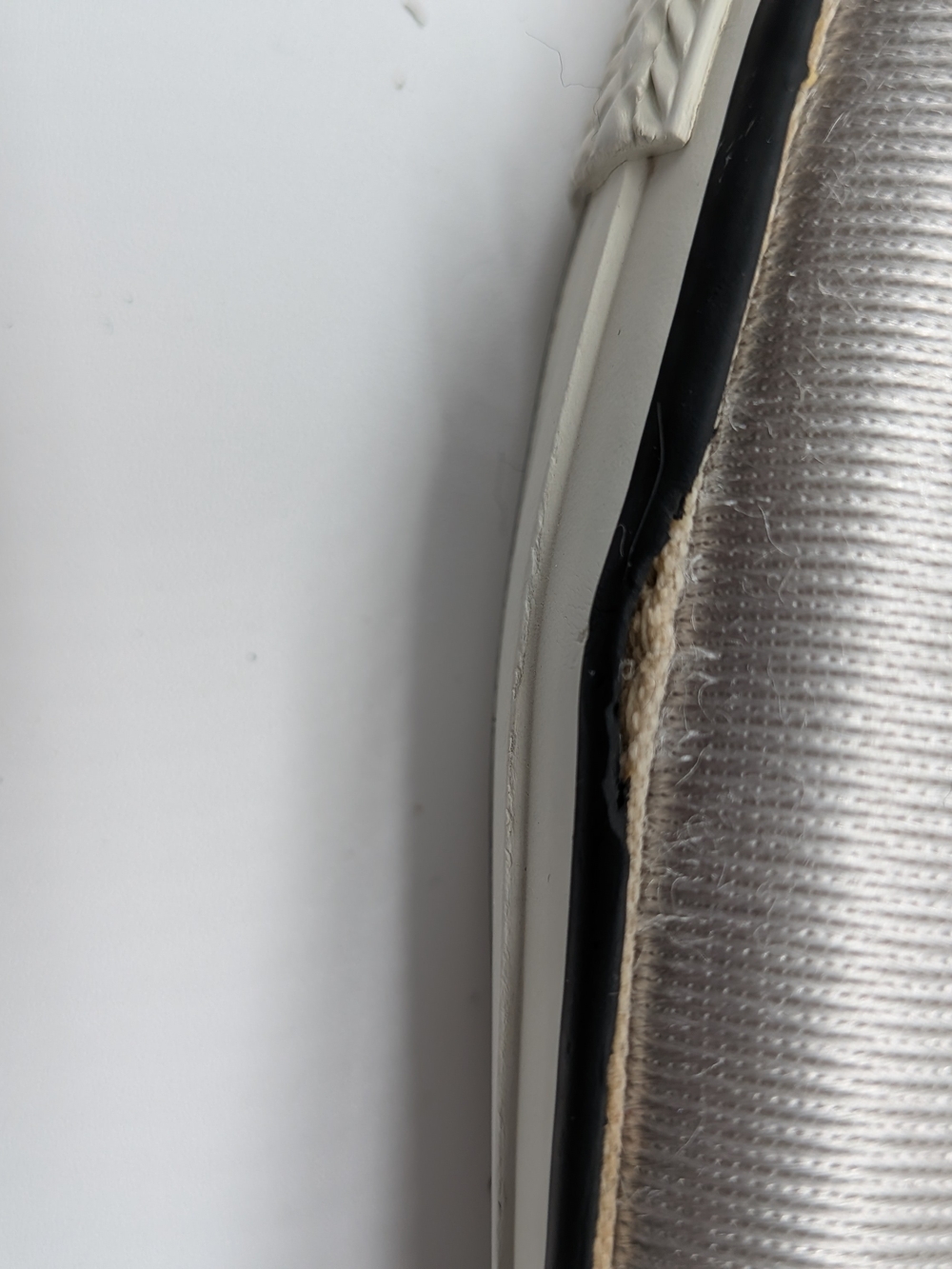 Converse Chuck Taylor All Star High Top Metallic Silver Corduroy Women's Sz 9.5 - Picture 7 of 10